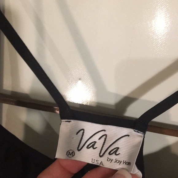 Black Peplum Racerback Blouse - Picture 2 of 4